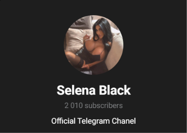 Selena Black Telegram