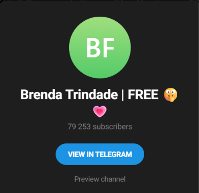 Brenda Trindade Telegram