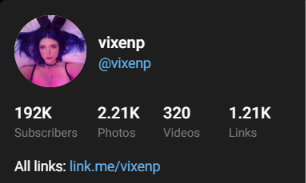 VixenP on Telegram